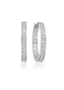 SIF JAKOBS Jewellery Ohrringe - Corte Earrings White Zirconia - in silber - Ohrringe für Damen