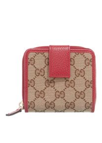Gucci Portemonnaie - Zip Bi-Fold Compact Wallet Purse - in mehrfarbig - Portemonnaie für Damen