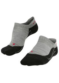 Wandersocken Falke TK5 Invisible Herren (Gr 39-41 |grau/schwarz)