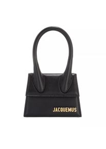 Jacquemus Tote - Le Chiquito Top Handle Bag Leather - in schwarz - Tote für Damen