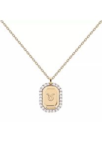 P D Paola PDPAOLA Halskette - Taurus Necklace - in gold - Halskette für Damen