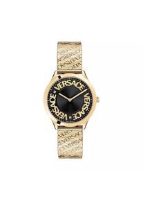 Versace Uhr - Logo Halo - in gold - Uhr für Damen