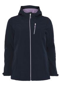 Killtec Große Größen Softshelljacke Gr. 56 blau für Damen