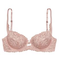 Lascana Große Größen Bügel-BH Gr. 85B rosa für Damen