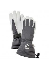Hestra Heli Ski 5 Finger Handschuhe Damen (Gr 9 |grau)