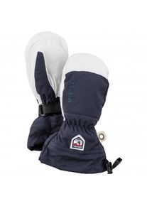 Hestra Army Leather Heli Ski Mitt Handschuhe Kinder (Größe 5 |blau |wasserdicht)
