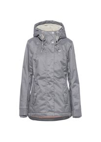 Ragwear Monadde Kapuzenjacke Damen - grau - Gr. S - Polyester
