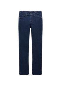 Tom Tailor Damen Kate Straight Jeans, blau, Uni, Gr. 29/32