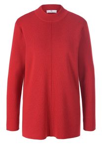 Long-Pullover Peter Hahn rot