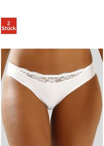 Nuance Slip 2xweiß Gr. 44/46 für Damen. Körpernah