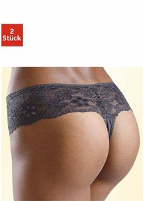 Nuance String 2xgrau Gr. 32/34 für Damen. Körpernah