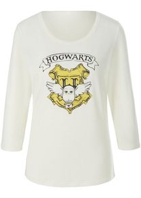 Rundhals-Shirt Harry Potter weiss
