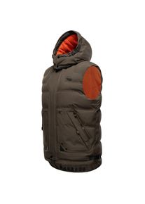 STONE HARBOUR Sportliche Herren Steppweste Outdoorweste mit abnehmbarer Kapuze Egoor