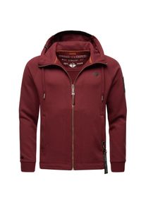 STONE HARBOUR Herren Kapuzensweatjacke sportliche Sweatjacke mit Logoprint und Kapuze Finn Luca