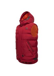 STONE HARBOUR Sportliche Herren Steppweste Outdoorweste mit abnehmbarer Kapuze Egoor