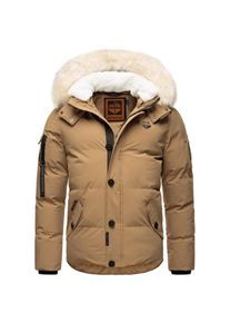 STONE HARBOUR Herren Winterjacke stylischer Winterparka mit abnehmbarer Kapuze Halvaar