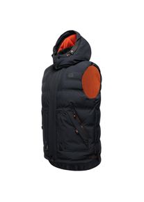 STONE HARBOUR Sportliche Herren Steppweste Outdoorweste mit abnehmbarer Kapuze Egoor
