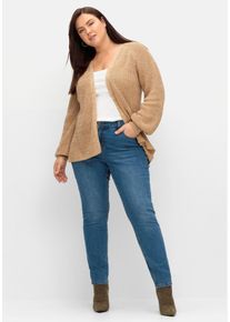 Große Größen Schmale Jeans in Curvy-Schnitt PIA, in 5-Pocket-Form Gr. 21 blau von sheego für Damen