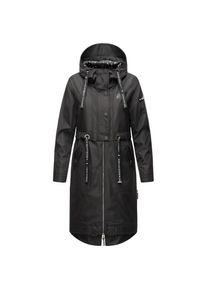 Navahoo Damen Modischer Funktionsparka Übergangs Outdoorjacke mit Kapuze Josinaa