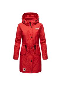 Navahoo Damen Outdoorjacke modischer Outdoor Regenmantel Deike