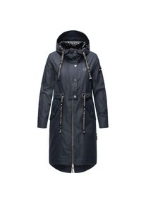 Navahoo Damen Modischer Funktionsparka Übergangs Outdoorjacke mit Kapuze Josinaa