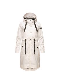 Navahoo Damen Modischer Funktionsparka Übergangs Outdoorjacke mit Kapuze Josinaa