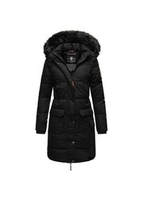 Navahoo Damen Warmer Wintermantel Parka inkl. Einkaufstasche und Regenschirm Cosimaa