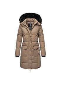 Navahoo Damen Warmer Wintermantel Parka inkl. Einkaufstasche und Regenschirm Cosimaa