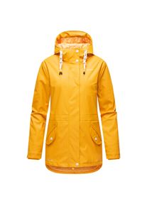 Navahoo Damen Warmer Regenjacke Wasserdichter Regenmantel mit Kapuze Oceans Heart