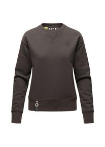 Navahoo Damen Stylischer Kapuzensweatshirt Pullover mit Rundhals-Ausschnitt ZUCKERSCHNECKE