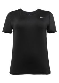 Große Größen Nike Funktionsshirt »W NP TOP SS ALL OVER MESH EXT PLUS SIZE« Gr. XXL schwarz für Damen