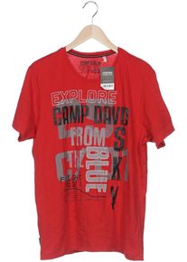 CAMP DAVID Herren T-Shirt, rot