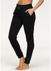 BENCH. LOUNGEWEAR Relaxhose schwarz Gr. 32/34 für Damen. Bequem. Nachhaltig.