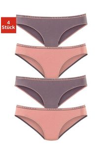 Lascana Slip mehrfarbig Gr. 32/34 für Damen. Mit Logobund. Nachhaltig.