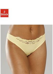 Nuance Slip gelb Gr. 32/34 für Damen. Körpernah
