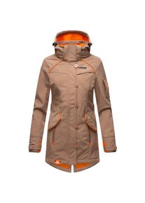 Marikoo Damen Outdoor Softshell Jacke mit abnehmbarer Kapuze Soulinaa
