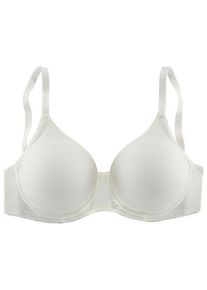 Lascana T-Shirt-BH 'perfect basic' beige Gr. 100B. Mit Bügel
