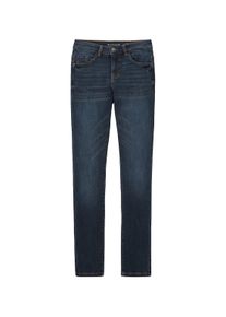 Tom Tailor Damen Alexa Slim Jeans, blau, Uni, Gr. 26/34