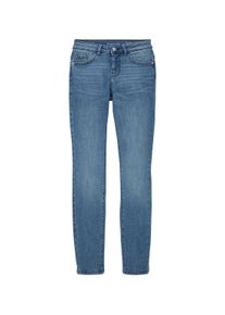 Tom Tailor Damen Alexa Slim Jeans, blau, Uni, Gr. 31/30