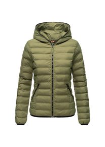 Navahoo Damen Stylische Steppjacke Übergangsjacke mit Kapuze Neevia