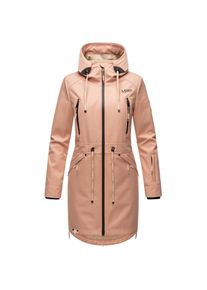 Marikoo Damen Softshelljacke Funktionsjacke mit warmen Teddyfleece & Kapuze Racquellee