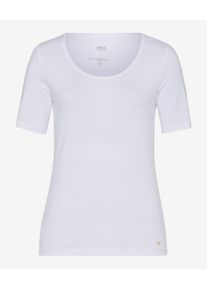 Brax Damen Shirt Style CORA, Weiß, Gr. 38