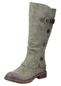 Winterstiefel Rieker Gr. 36, Varioschaft, grün (khaki) Damen Schuhe Western Stiefel mit regulierbarer Weite von normal bis XL