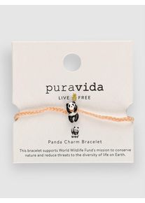 Pura Vida Panda Gold Bracelet Schmuck blus