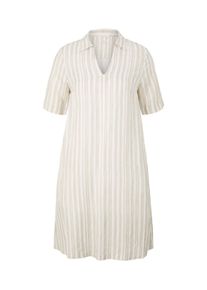 Tom Tailor Damen Poloshirt-Kleid, braun, Gr. 36