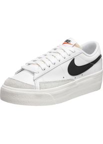 Nike Blazer Platform Sneaker Damen in white-black-sail-team orange