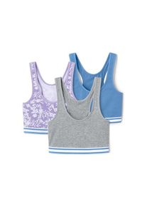 Tchibo 3 Bustiers - Blau/Meliert - Kinder - Gr.: 146/152