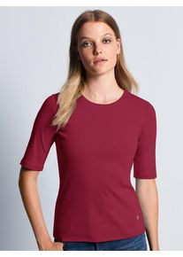 Rundhals-Shirt Modell Velvet Bogner rot