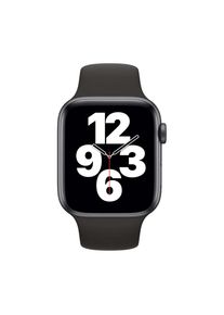 Apple Watch (Series SE) September 2020 40 mm - Aluminium Space Grau - Armband Sportarmband Schwarz