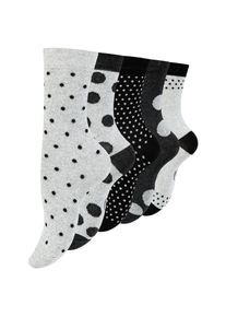Paolo Renzo® Damen Baumwoll Socken gestreift 10 Paar - Größe 35/38